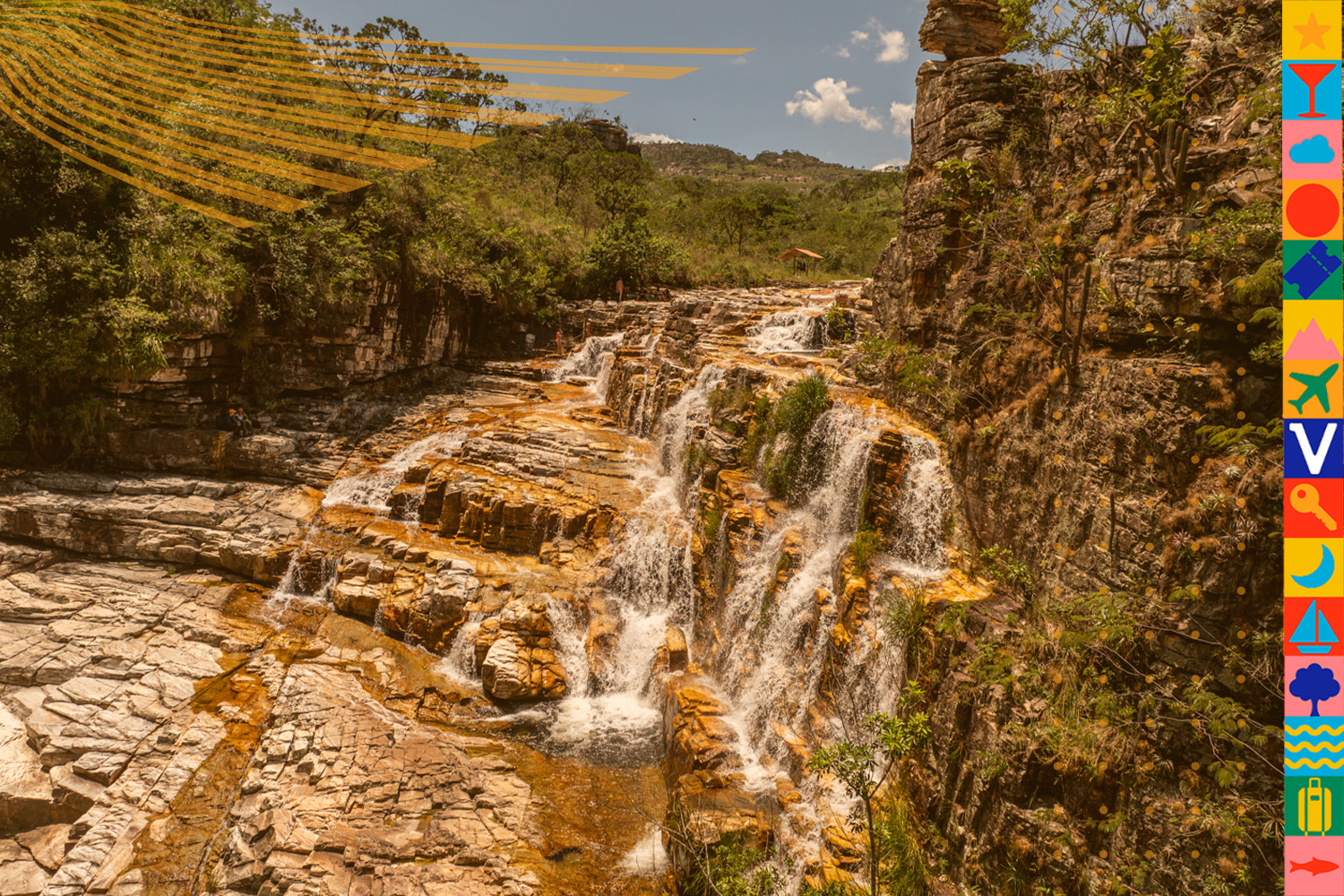 Complexo da Cachoeira da Capivara com visitação à barragem da Usina de Furnas